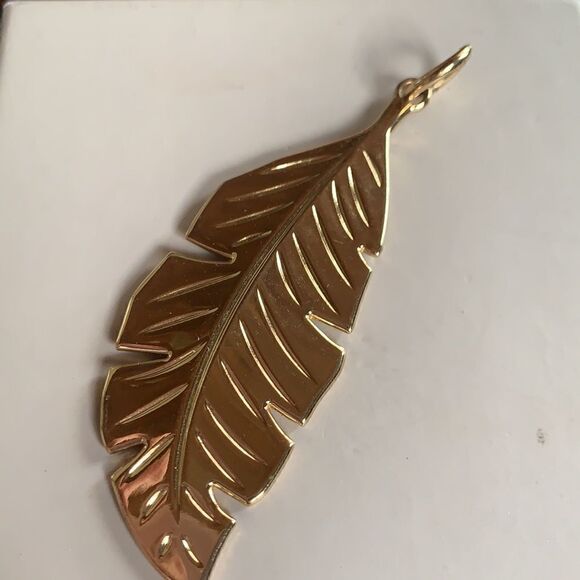 India Hicks Palm Frond Pendant - New - Picture 2 of 3